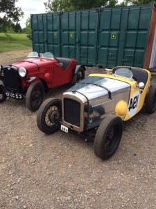 Two Austin Sevens Built and Maintained by Oxfordshire Sevens