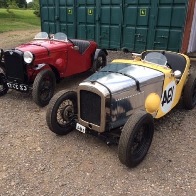 Two Austin Sevens built and maintained by Oxfordshire Sevens