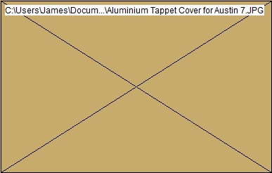 Aluminium Tappet Cover for Austin 7 - Oxfordshire Sevens